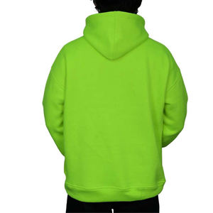 2025 Sudadera con capucha de algodón orgánico al por mayor personalizada Unisex ropa de calle Lisa para hombres básicos bordados de gran tamaño de alta calidad para invierno - Product Image 5
