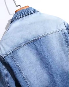 High Quality Pakistan Made Men's <b>Denim</b> <b>Jacket</b> Anti-Wrinkle Breathable & <b>Lightweight</b> Double Tone-Fulfilled Customer Demands - Product Image 1