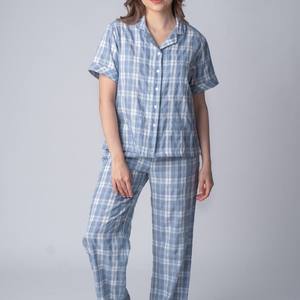 Pijamas Ropa de dormir Mujer Conjunto de pijama con estampado de leopardo Conjunto de Bata y pantalón de dormir - Product Image 6