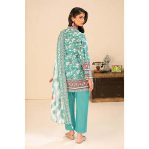 Traje Salwar Kameez de 3 Piezas en Algodón Khaddar Estampado con Dupatta para Festivales, Ropa Étnica, Estilo Pakistaní, Vestido Indio SD-52253 - Product Image 6