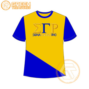 Venta al por mayor Sigma Gamma Rho mujeres camiseta hermandad ropa algodón Jersey alta calidad transpirable camiseta mujeres ropa griega - Product Image 2