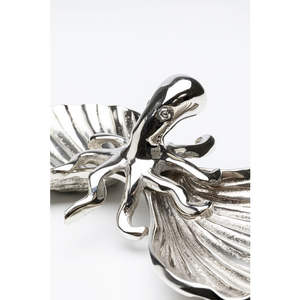 Vaisselle en métal pour fête de mariage, bol de pièce maîtresse à 2 sections pour servir des desserts, bonbons, décoration élégante pour servir des desserts - Product Image 3