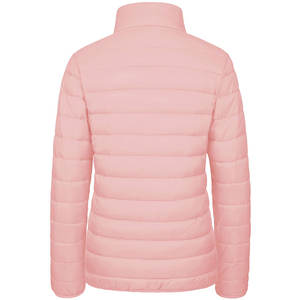 Chaqueta acolchada elegante al por mayor para mujer, abrigo transpirable de calidad superior a prueba de viento con cremallera frontal y cuello levantado para invierno - Product Image 2