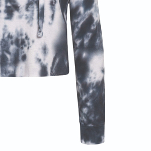 เสื้อครอปมีฮู้ดผู้หญิงสำหรับฤดูใบไม้ร่วง, เสื้อครอปมีฮู้ดเปิดไหล่ระบายอากาศได้ดีเป็นมิตรกับสิ่งแวดล้อม100% บริการ OEM - Product Image 6