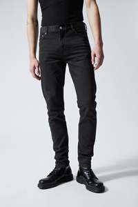 Nouvelle Vente Chaude : Jeans Classiques en Coton pour Hommes, Style Vintage Droit, Couleurs Foncées, Tenue de Travail, Vente en Gros pour Hommes - Product Image 3