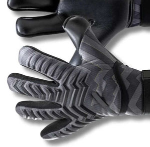 Gants de gardien de but de football professionnels avec maille respirante de paume en latex solide et dragonne réglable - Product Image 5