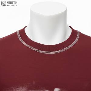 Camiseta de Hombre con Cuello Redondo Clásico, Lisa y Estampada, 100% Algodón, Impresión de Logotipo Personalizado, Secado Rápido y Transpirable - Product Image 5