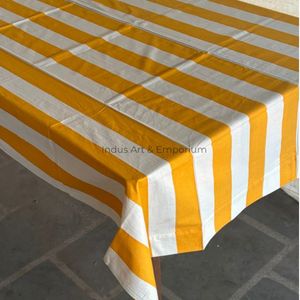 Indian Handmade Eco-friendly Cotton Floral <b>Table</b> <b>Cover</b> Beautiful Hand Block Printed for Wedding <b>Dining</b> <b>Table</b> Customizable Size - Product Image 5