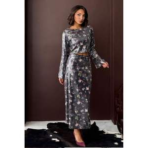 Jupes longues à imprimé floral et paillettes pour femmes Topshow - Produit en gros - Product Image 5