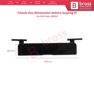 ฝาครอบพอร์ตแร็คหลังคาแบบพาโนรามา BSR516 95*20มม. สำหรับ S204 W204คลาส C C204 2007-2015 20469071829040 - Product Image 6