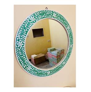 Classic Quality Handmade Bone Inlay Wall <b>Mirror</b> High Quality Mother Pearl Inlay Decorative Frame Modern Style for Home Decor - Product Image 5