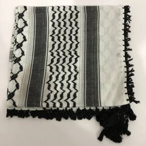 2024 Original Palestine Shemagh Arafat Kufiya Cotton Hatta <b>Scarf</b> Bandana Iraq Desert Keffiyeh <b>Wrap</b> for Muslims - Product Image 4