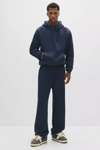 Ensemble de survêtement sportif pour homme, streetwear décontracté, personnalisable, logo imprimé, poids lourd, taille XL et plus, hiver 2025, respirant - Product Image 3