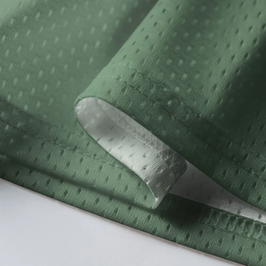 <b>Mens</b> Custom Printed Breathable Plus Size Summer Boxy <b>Cropped</b> Mesh Football Jersey Praying Christian Green Vintage Streetwear - Product Image 4