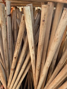 Palo de escoba de madera y plástico con juego de recogedor, herramienta de limpieza Manual para uso doméstico, cabezal de escoba de acero y artículos para el hogar - Product Image 4