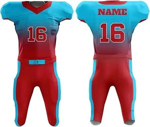 Custom American Football Uniform Set Gesublimeerd Groothandel Game Day Ready Performance Kleding Voor Teams En Schoolprogramma 'S - Product Image 1