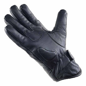 Gants de moto OEM Gants en cuir de qualité supérieure Gants en cuir noir Offre Spéciale Gants et mitaines en cuir - Product Image 3