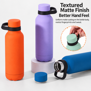 304 Stainless Steel Vacuum Insulated Water <b>Bottle</b> Portable Carry Loop Leak Proof <b>Thermos</b> for Travel Outdoor Office - Product Image 6