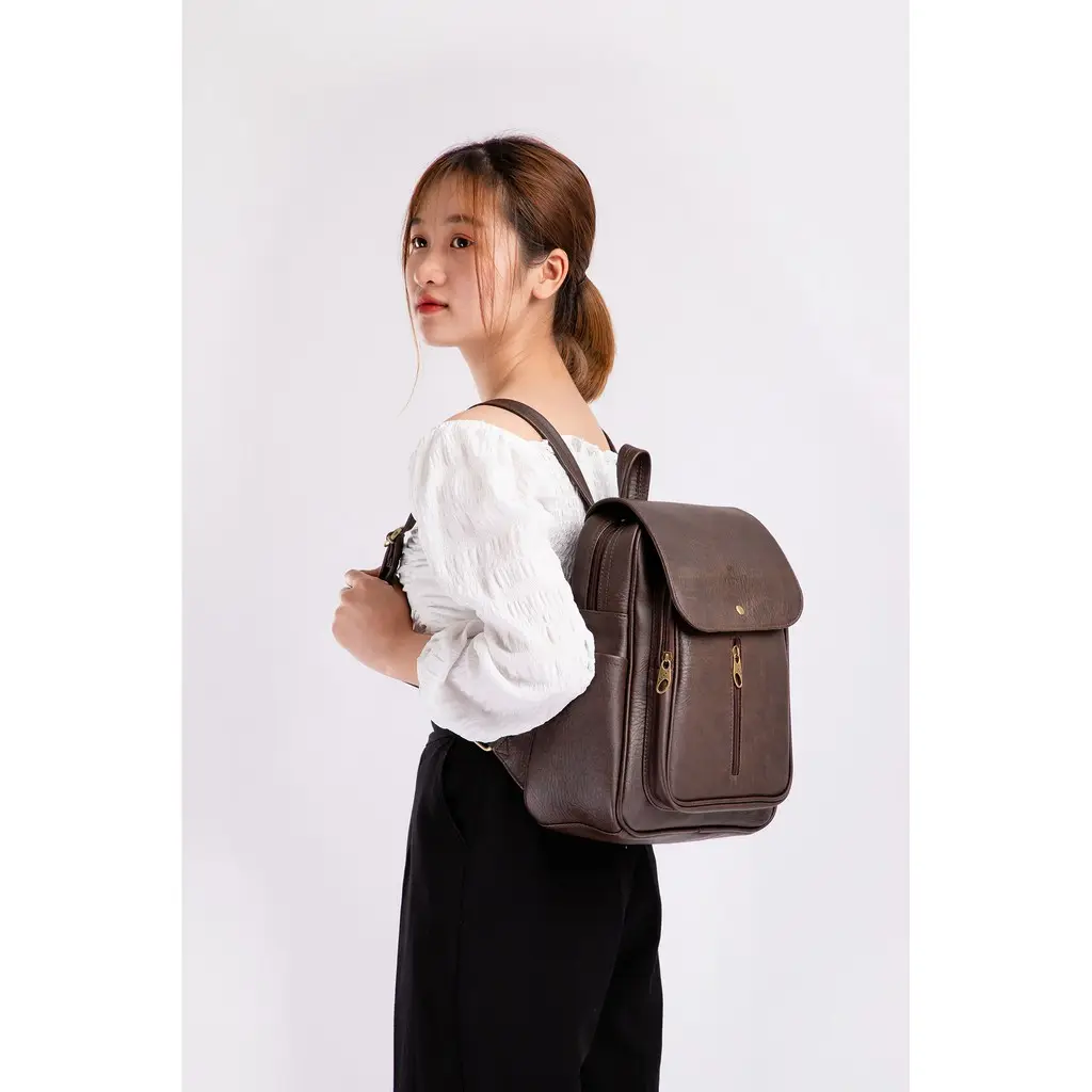 Kız 'sırt çantası High-end PU deri su geçirmez ve dayanıklı moda çanta yüksek kaliteli özel LOGO marka adı ile Vietnam çanta