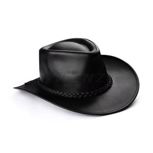 Chapeaux de cowboy pour l'équitation, style vintage délavé, souples, unisexes, ajustables, pour l'extérieur, toutes saisons, sur mesure, vente en gros, OEM - Product Image 4
