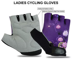 Gants de cyclisme à demi-doigts, respirants, pour hommes et femmes, antidérapants - Product Image 2