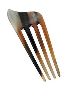 ACCESSOIRES DE CHEVEUX EN CORNE DE BUFFLE POLI MAIN FOURCHE À Cheveux Bâton Barrettes Clips pour Bijoux Matiss Coiffure - Product Image 6