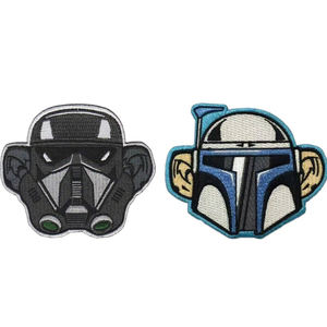 Top Vente Tissu Patch Brodé Sur Les Vêtements Patchs Brodés Personnalisés Badges 3D Bas Prix - Product Image 6