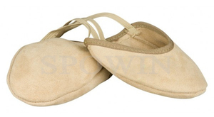 Chaussure d'orteil de gymnastique rythmique de danse en cuir demi-lyrique avec semelle intérieure en tissu respirant pour chaussures d'orteil en cuir de gymnastique rythmique - Product Image 4