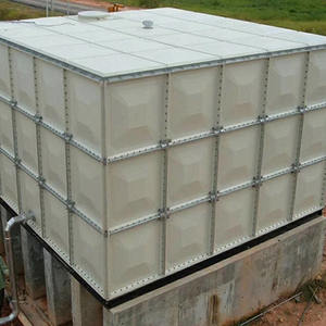 Réservoirs de stockage d'eau de pluie en fibre de verre GRP FRP de 10 000 litres, prix d'usine, réservoir d'eau sectionnel isolé - Product Image 6