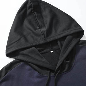 Sweats à capuche respirants grande taille en coton de haute qualité pour hommes Basics Streetwear en coton mélangé Sweats à capuche de conception personnalisée de couleur unie pour hommes - Product Image 2