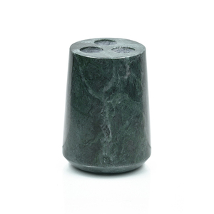 Porte-brosse à dents en marbre vert de haute qualité Accessoire de salle de bain durable et élégant pour hôtels et maisons à prix abordable - Product Image 1