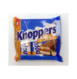 Wholesale Knoppers <b>Chocolate</b> Assorted Flavors Classic <b>Peanut</b> Yogurt And Black And White In 25g Bars 48 Count Master Cartons - Product Image 1