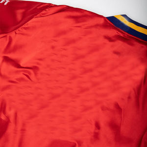 Chaqueta de béisbol de bombardero de satén de puntada personalizada, diseño OEM para conjuntos de equipo y chaqueta de equipo universitario de moda de grupo - Product Image 5