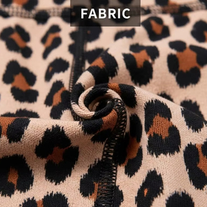 Shorts de Yoga de Secado Rápido con Estampado de Leopardo, Poliéster y Elastano, Ajuste Elástico, Ropa Deportiva para Mujer, Gimnasio, Correr, Ropa Deportiva Activa - Product Image 3