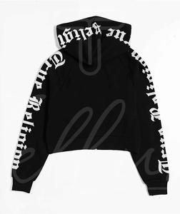 Custom logo Blank <b>Rhinestone</b> Hoodies Manufacturer <b>Jacket</b> Garment Cotton Zip up Men Hoodie with <b>Rhinestones</b> Customized - Product Image 2