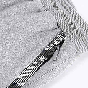 Logo personnalisé Vente en gros Survêtement en polaire Hommes Jogger Survêtement Grande Taille Automne Survêtement à fermeture éclair - Product Image 3