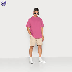 เสื้อยืดแขนสั้นผ้าฝ้ายโพลีเอสเตอร์สำหรับผู้ชาย,เสื้อยืดขนาดใหญ่พิเศษพิมพ์โลโก้แบบกำหนดเองได้ - Product Image 2