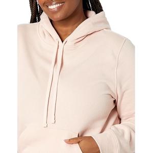 Nueva llegada de mujer 100% algodón manga larga cuello redondo hombro pendiente sólido cómodo pulóver CON CAPUCHA DE Bangladesh - Product Image 3