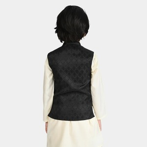 Unique enfants Shalwar Kameez avec gilet garçons pakistanais indien traditionnel Eid tenue de fête de mariage élégant enfants vêtements - Product Image 5