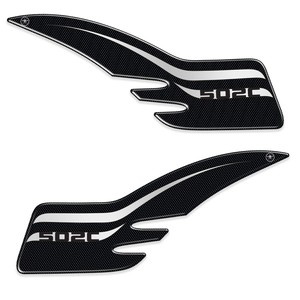 Protezioni Laterali Serbatoio in Gel 3D Compatibili con Moto BENELLI 502 C, Adesivo Protettivo per Serbatoi Laterali - Product Image 1