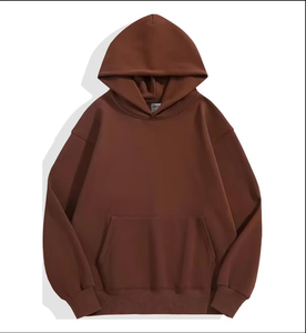 Sweat-shirts à capuche personnalisables de haute qualité, surdimensionnés, sans cordon, impression personnalisée, molleton épais, mélange de coton, basiques - Product Image 1