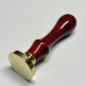 Elegant 30mm Round Brass <b>Wax</b> <b>Seal</b> Stamp with Premium Maple Wood HandleVintage Multi Purpose Sealing <b>Wax</b> Stamper for <b>Envelopes</b> - Product Image 6