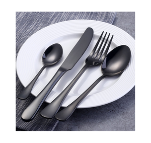 Cuillère à Dessert en acier miroir classique poignée martelée Designer artisanat Top qualité miroir mat poli Top vente - Product Image 6