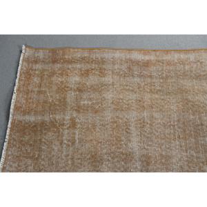 4,7x8,3 ft Rug, Area Turkish Rug, <b>Brown</b> Ombr Rug - Product Image 4