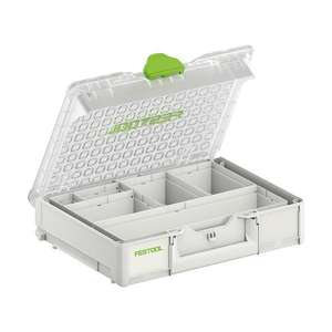 Festool SYS3 ORG M 89 ESB <b>Box</b> Systainer Organizer with 6 Trays <b>Tool</b> Boxes - Product Image 1
