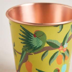 Vaso de cobre hecho a mano con acabado antiguo, beneficios ayurvédicos ecológicos adecuados para la rutina de hidratación regular - Product Image 5