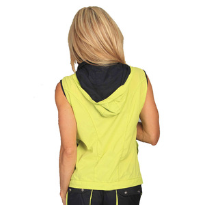 Chaquetas de fitness personalizadas con cremallera azul para mujer, mangas completas, transpirables, de talla grande, para entrenamiento de gimnasio - Product Image 5