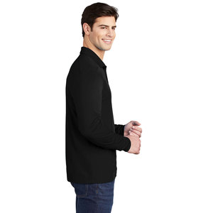 Camisas Polo de Golf Casuales de Primavera para Hombre, de Alta Calidad, con Patrón Sólido, Transpirables, de Manga Larga - Product Image 6