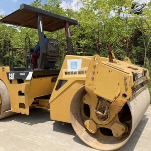 Rodillo Compactador Usado Caterpillar CB564D, 12.6 Toneladas de Peso Operativo, Compactador Vibratorio de Doble Tambor, Original de Japón, Compactador para Construcción - Product Image 6