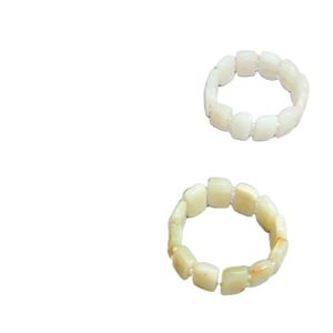 Conjunto de pulsera de cuentas hecha de piedra de ónix, pulsera de cuentas de hombre de ónix mate, pulsera de cuentas de piedras preciosas - Product Image 4